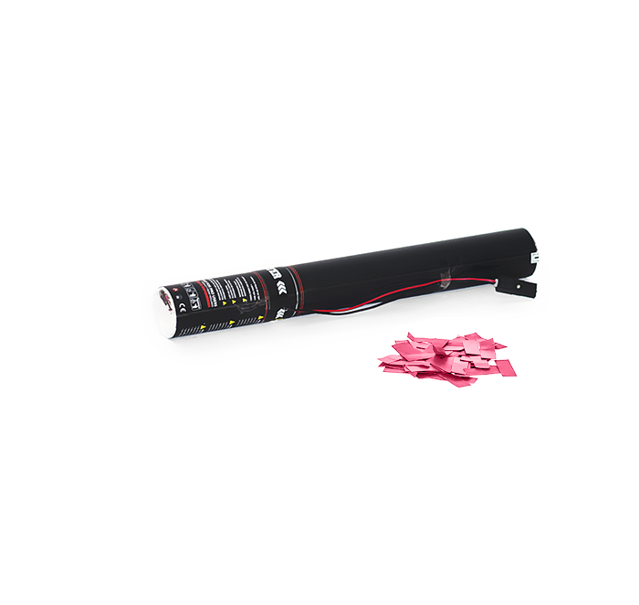 TCM FX - Elektromos Konfetti Ágyú 50cm - Rózsaszín